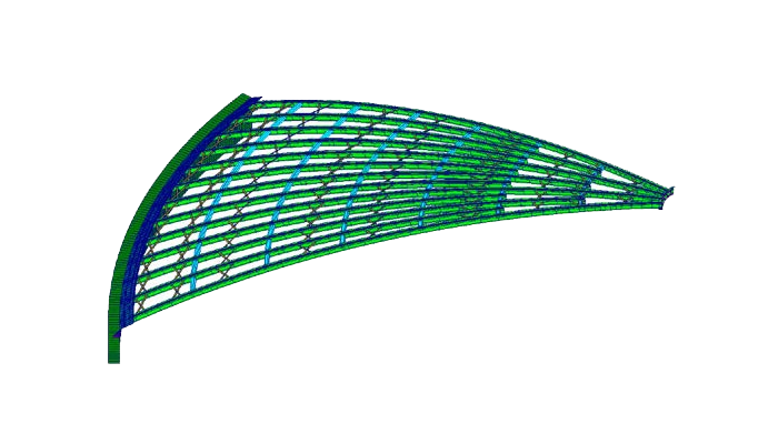 Выполнение расчетов стальных и железобетонных купольных крыш резервуаров.